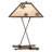 Rustic Lodge Steel Table Lamp