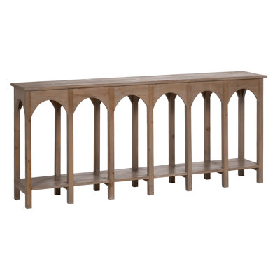 Bavis 210cm Solid Wood Console Table
