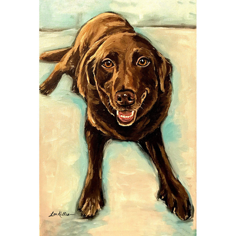 1 Piece Wrapped Canvas Painting, 38cm H x 25cm W x 3.81cm D