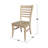 Sardinia Solid Wood Ladder Back Side Chair-119352827