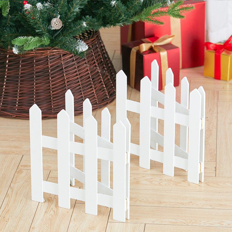 Destin Fence 1.2m x 0.8m, White 