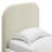 Keynote Upholstered Fabric Curved Platform Bed-101181372-101181368
