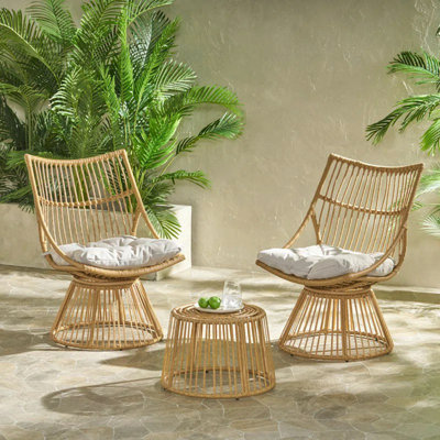 CHAISE ET TABLE D'APPOINT ELAINE