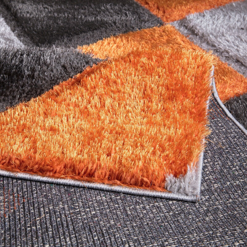 Geometric Area Rug, Rectangle 60 x 110cm