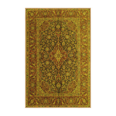 Alphonia Washable Oriental Indoor Rug