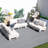 Shenia Outdoor Upholstered Coversation Set