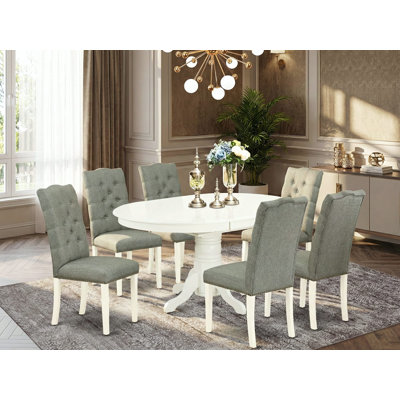 Ensemble de table de salle à manger 7 pièces 7 pièces Modernes