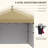 Outsunny 10' x 10' Pop Up Canopy Tent with 3 Sidewalls
