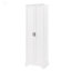 Armoire de rangement durable en panneau de fibres à densité moyenne avec tablettes réglables et dispositif anti-basculement pour la salle de bain et le bureau