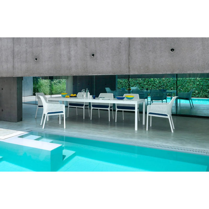 Net Outdoor Lounge Chair, Anthracite