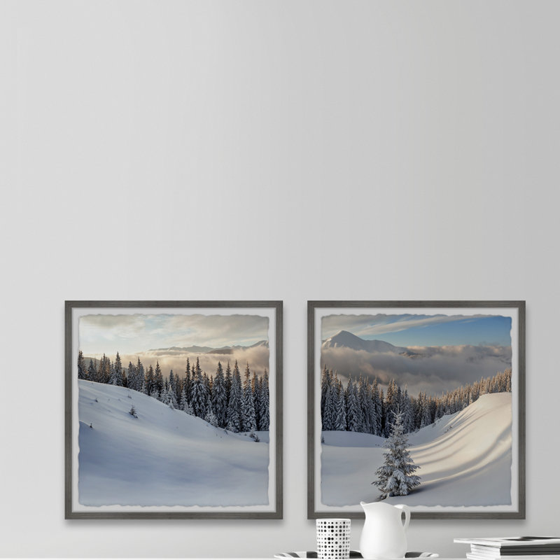 Picard Picard Everything Is Good In Winter - 2 Piece Single Picture Frame Print, 30cm H x 61cm W x 3.81cm D