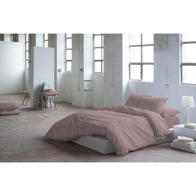 Amelio Duvet Cover, Pink, 140 x 200cm Duvet Cover