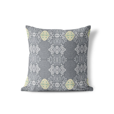Housse et insert de coussin intérieur / extérieur en polyester Elegant Twirls