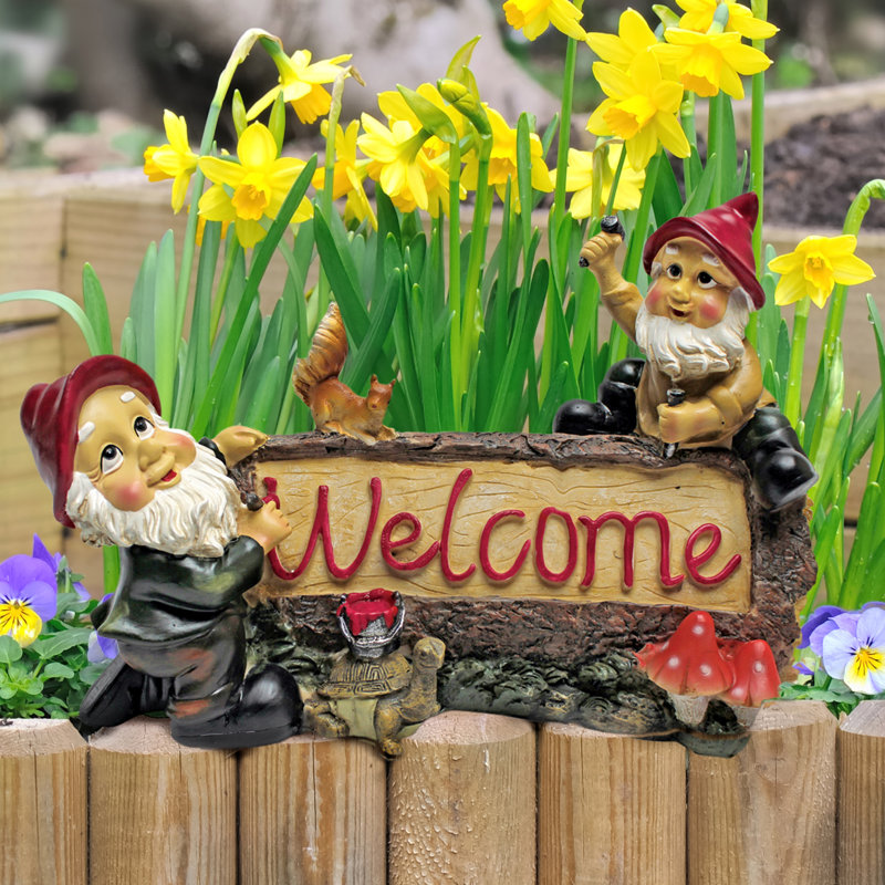 Statue de bienvenue Gnomes