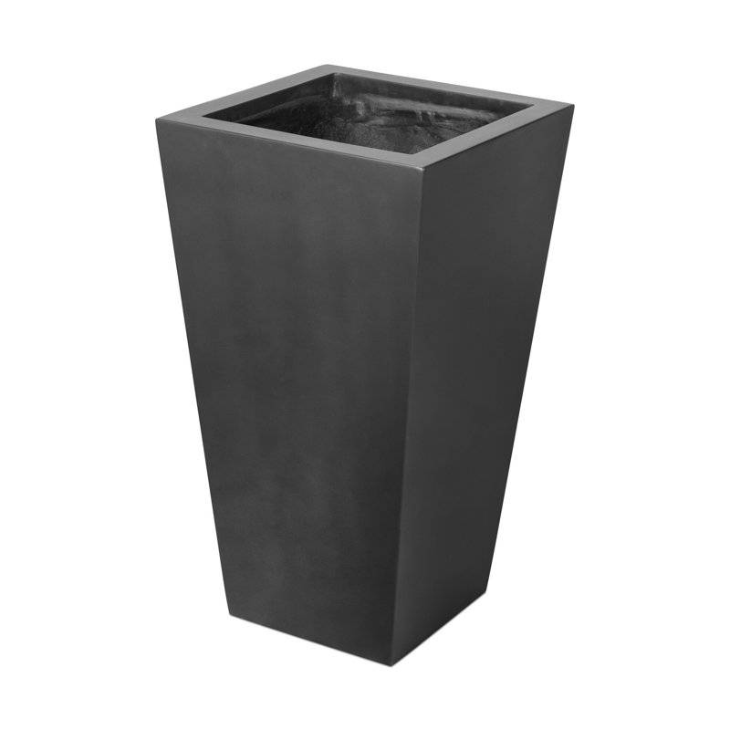 Boîte à fleurs Nael, Noir, noir, noir, noir, H 32 po x l 18 po x P 18 po