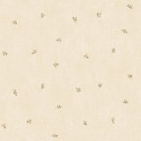 Kitchen Recipes Leaf Motif 32.8' L x 21" W Smooth Wallpaper Roll