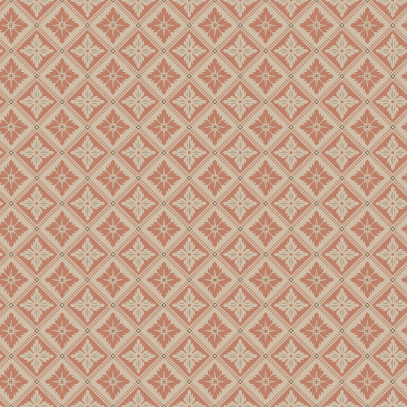 Boråstapeter Loka Wallpaper, Terracotta