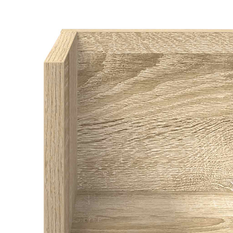18-20 Wall Mounted Shelf, Sonoma oak, 16.5cm H x 100cm W x 16.5cm D