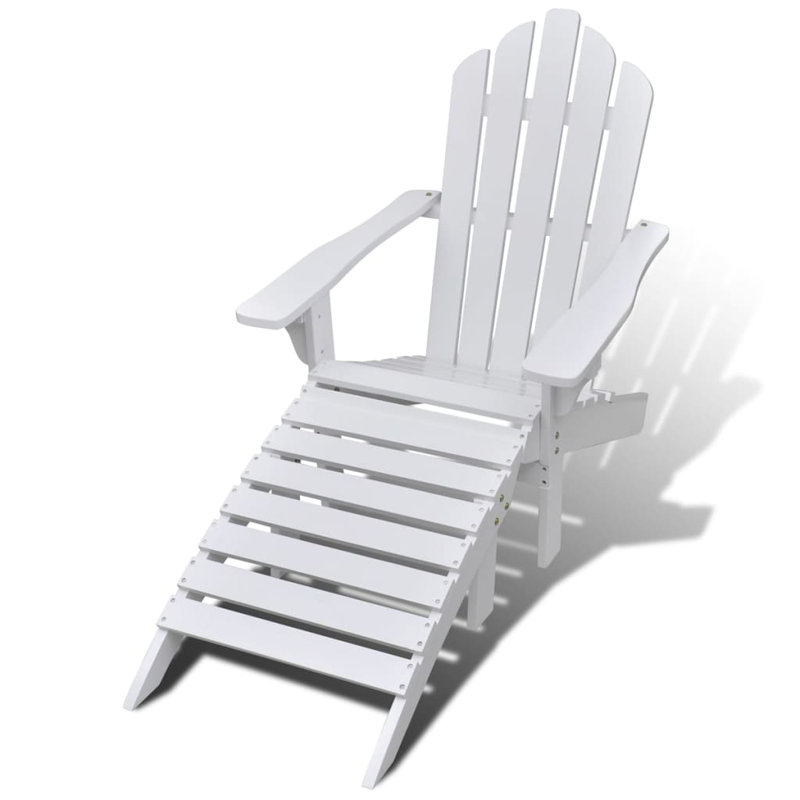 Chaise Adirondack Elderton, Blanc