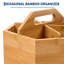 Bamboo Desk Organiser