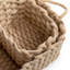 Ensemble de paniers en jute tressés 3 pièces