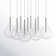 Deva 9-Light Dimmable Pendant