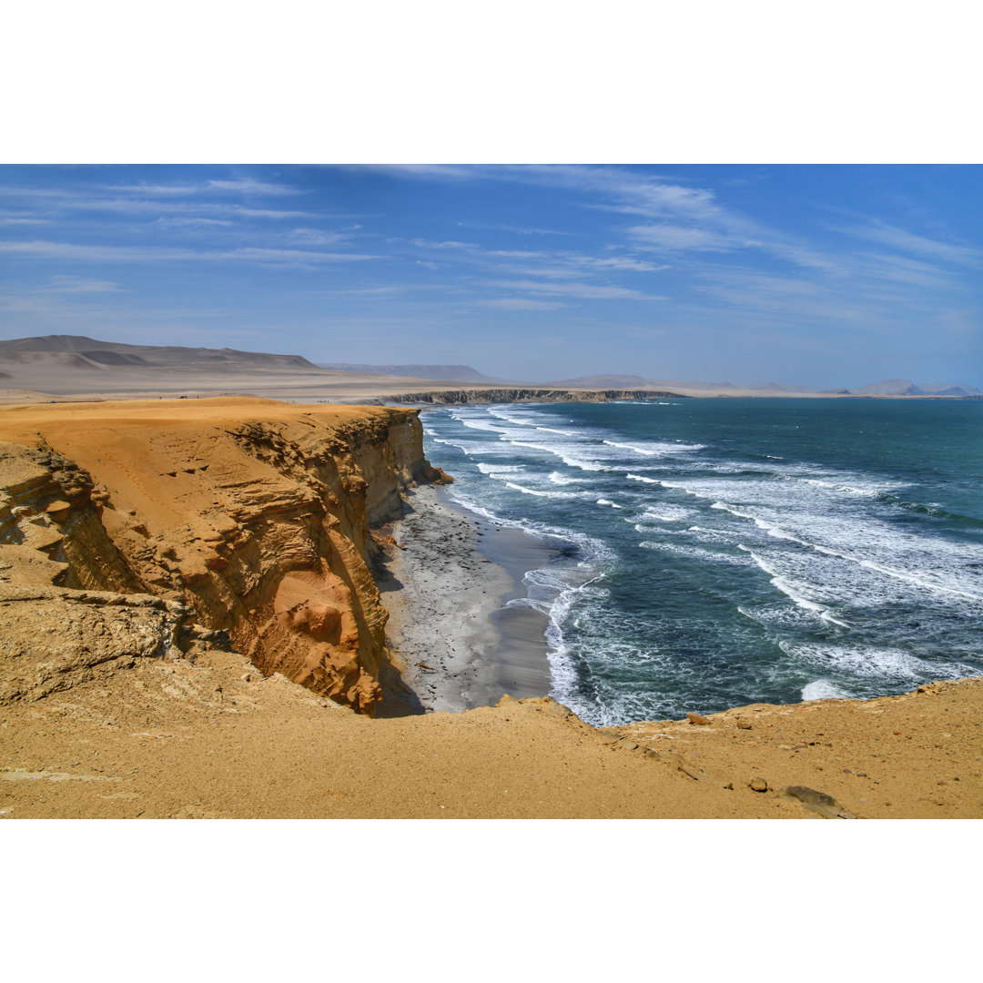 Paracas Wüste von Tobiasjo - Leinwandbild