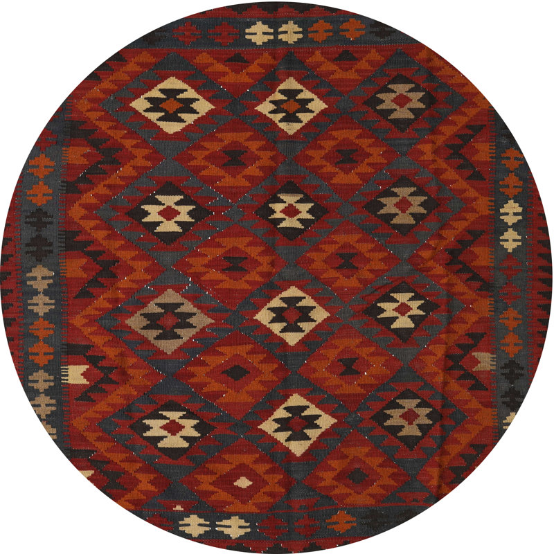 Oriental Indoor Rug, Round 6'