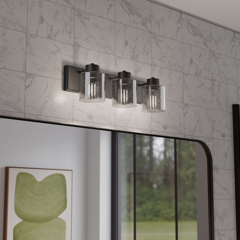 4-Piece Matte Black Bath Set