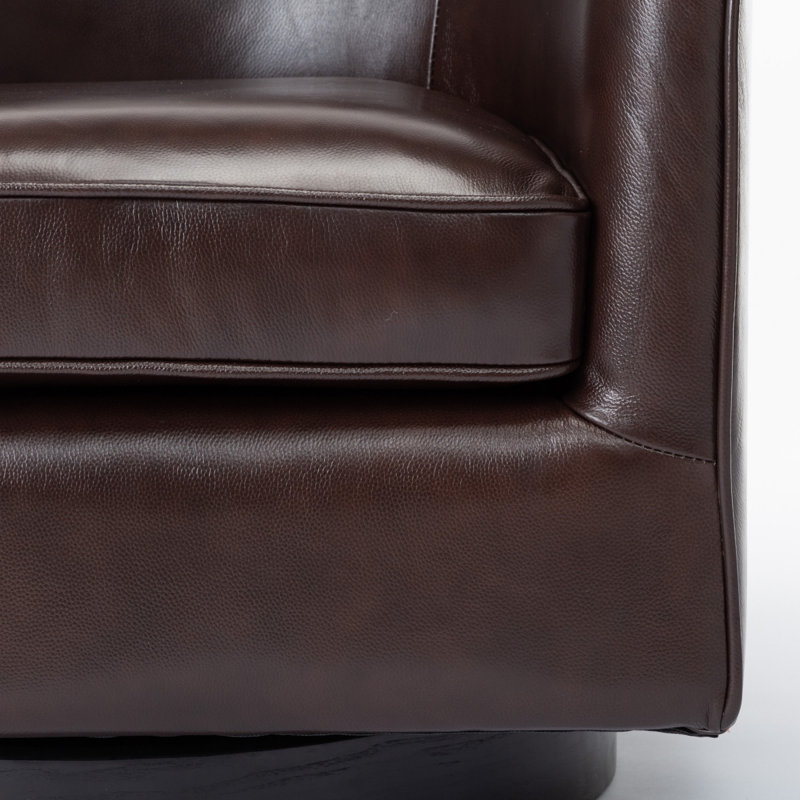 Fauteuil demi-tonneau pivotant et pivotant