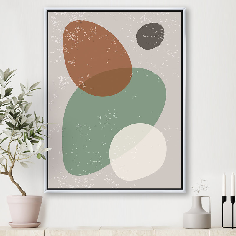 «Minimal Elementary Organic and Geometric Compostions X», reproduction d'impression sur toile, H 20 po x l 12 po x p 1 po