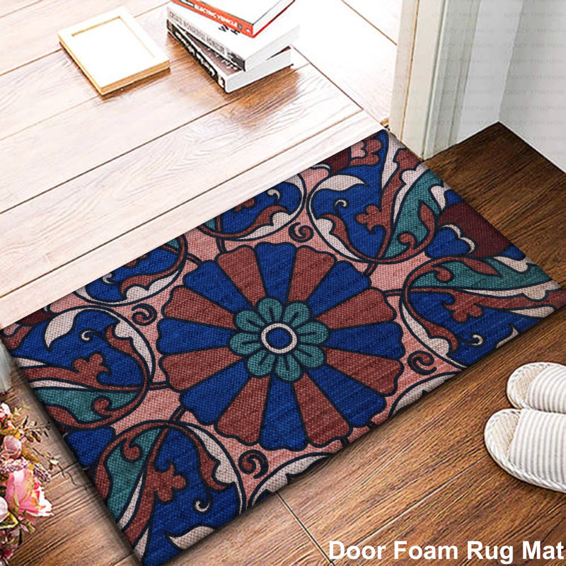 Geometric Anti-Fatigue Non-Skid Kitchen Mat
