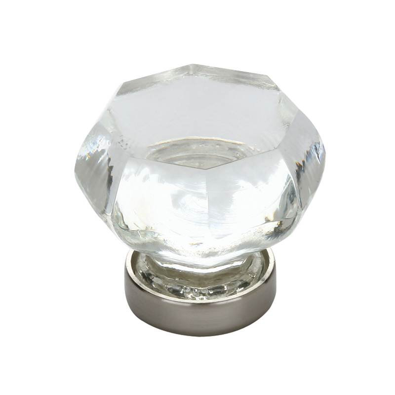 Old Town 1" Length Geometric Knob, 1" H x 1" W x 1" D, Flat Black