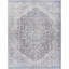 Tapis gris foncé / bleu Tava-807345753