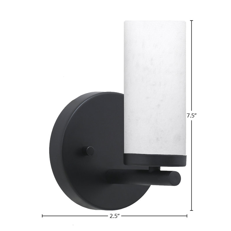 Applique murale Trinity, Noir mat