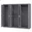 6 Door Wardrobe With Mirror-1657570586