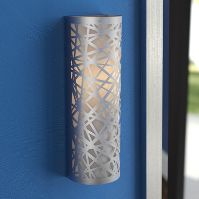 Steel Flush Mounted Sconce