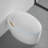 Unique Smart Toilet With Bidet Built In, Intelligent One Piece Toilet For Modern Bathroom, Auto Open/Close Seat, Foot Sensor, LED Display,Night Light, Warm Water & Dryer-115824406