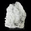 Prehnite sur calcédoine blanche neige