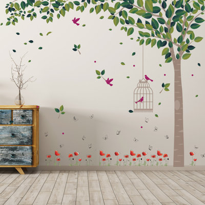 Non-Wall Damaging Wall Decal