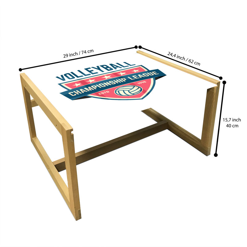 Jabrayah Sled Coffee Table, 62cm H x 74cm W x 40cm D