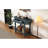 Console Table With Scratch Resistance Surface - Navy Scratch--634481407