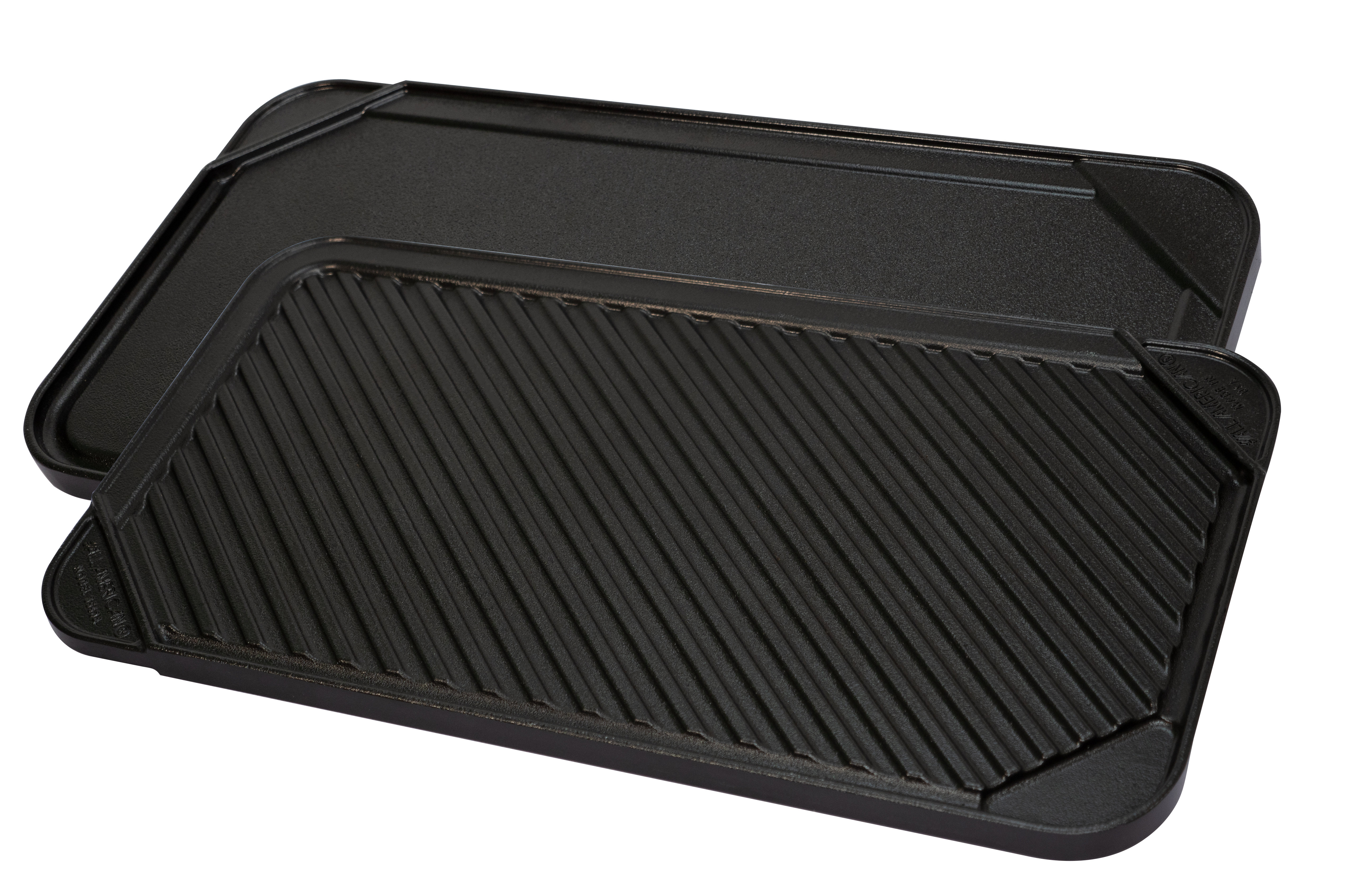 All American Double Burner Reversible Grill and Griddle