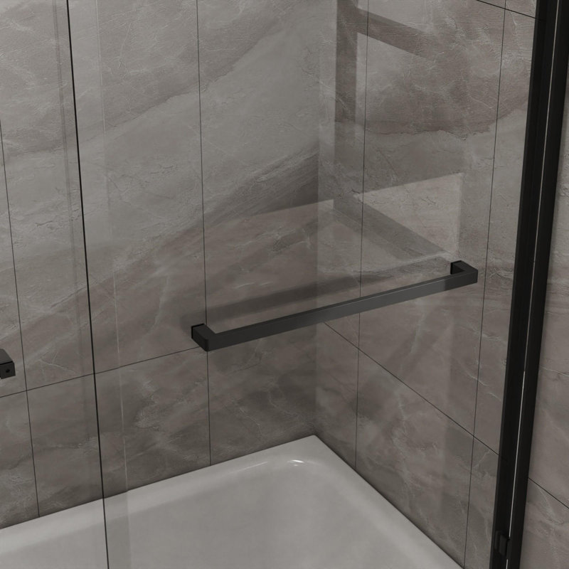 Aluminum Framed Tub Door