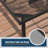 Rasmine Outdoor Dining Set with Mesh Design-1254898201-1254915317