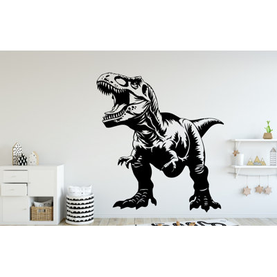 Dinosaure décoration murale personnalisé T-Rex art décalque dinosaure personnalisé chambre cadeaux chambre d'enfant chambre d'enfant art mural autocollants pour enfants 023DE
