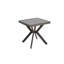 Table d'extérieur en fonte d'aluminium durable avec un design antique élégant et une fabrication résistante à la rouille