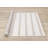Wum Striped Machine Woven Polypropylene Area Rug in Beige/Cream-1217452355
