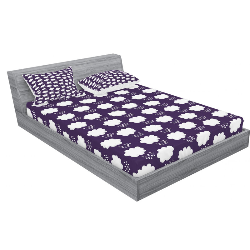 Microfiber Sheet Set, Full Sheet Set with Fitted Sheet