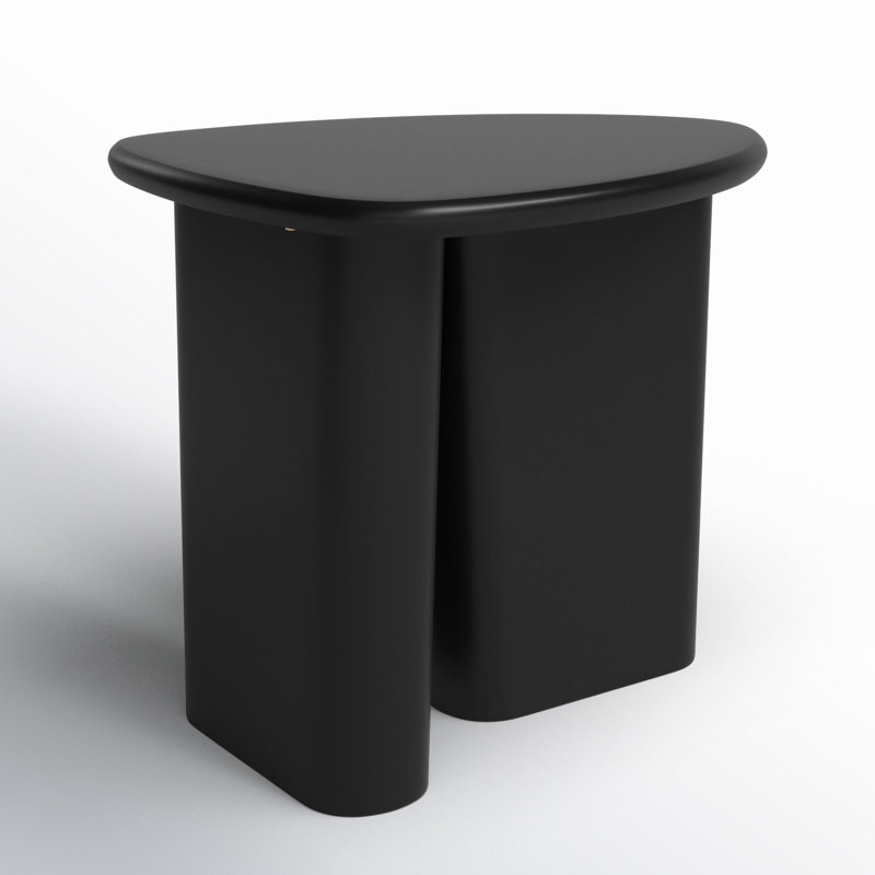 Quarry End Table, Black